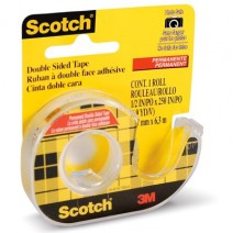 Cinta 3M Scotch Doble Faz 12,7mm x 6,3m