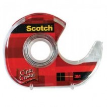 Cinta Scotch Cristal 18mm x 16,5m