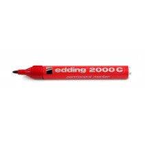 Marcador Edding 2000 - Rojo