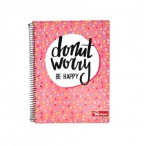 Cuaderno Papiro 96 hjs Rayado Con Espiral