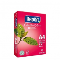 Report A4 75 grs. 500 Hojas - Rosa