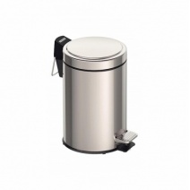 Papelera Acero Inox. Con Pedal 20 lt