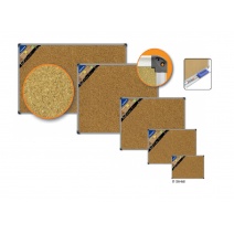 Pizarra Corcho 120x200 M/Aluminio Studmark