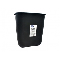 Papelera plstica Studmark - negra