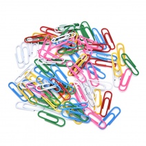 Clips redondos de colores