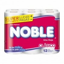 Papel Higienol Noble 30mts 4 x 12 rollos