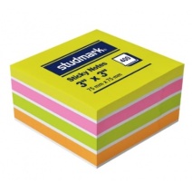 Post It cubo Multicolor Studmark 75x75 400hjs