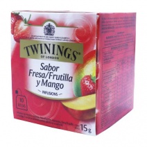 Te Twinings Fresa Frutilla y Mango Caja 20u.