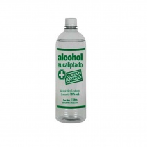 Alcohol Blanco al 70 1L. Eucaliptado. Multi Crema.