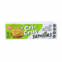 Galletita Cri Crac Semillas 183grs.