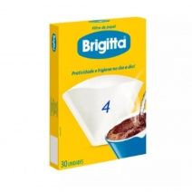 Filtro para caf N4 Briggita Paq. 30u.
