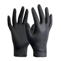 Guantes Nitrilo Talle P Caja 100u. Negro