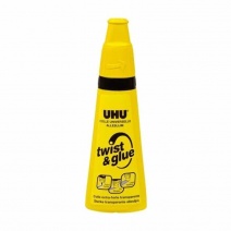 Pegamento UHU Twist Frasco Facil con Solvente 90ml