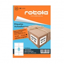 Etiqueta Rotola A43-8 / A4365