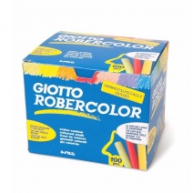 Tiza Color spolvo Giotto - Caja 100unid.