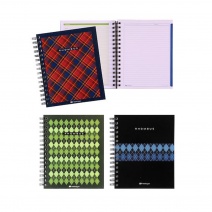 Cuaderno Prestige Rhombus 150hjs. Rayado Con Espiral