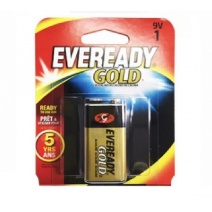 Bateria 9 Volt Eveready Gold Alcalina