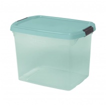 Caja Organizadora Mediana Verde 11Lts San Remo