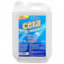 Cera Al Agua Perfumada Incolora - 5lts
