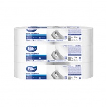 Papel Higinico Elite Professional IP373 Hoja Simple - Rollo 500mts x 6 unidades.