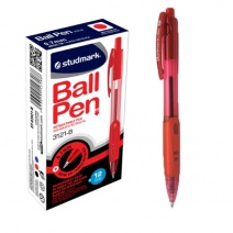 Bolgrafo Retrctil STUDMARK 3121 Color Rojo