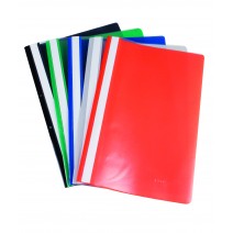 Carpeta T/Transp. Oficio. Colores surtidos pack x 12u.