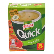 Sopa Knorr Quick caja 5 unidades - Vegetales